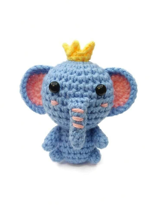 Elephant Crochet Package with Turorial || مجموعة كروشيه مع فيديو توضيحي شكل فيل - مكتبة اكسبريس الكويت