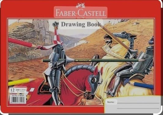 Faber Castell Drawing Book A3 Size || دفتر رسم فيبر كاستل حجم A3 - مكتبة اكسبريس الكويت