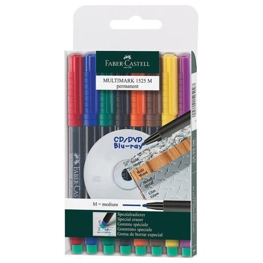 Faber Castell Marker Set || طقم ماركرز فيبر كاستل ملون - مكتبة اكسبريس الكويت