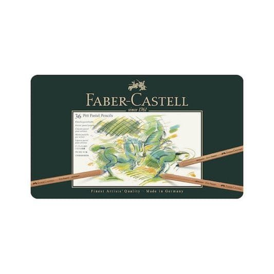 Faber Castell PITT Pastel Pencils 36 color || فيبر كاستل 36 لون بيت باستيل - مكتبة اكسبريس الكويت