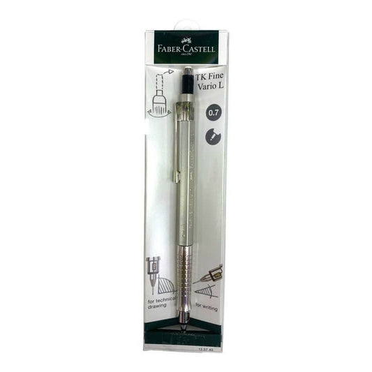 Faber Castell TK Fine Vario L 0.7 for Technical Drawing and Writing || قلم رصاص فيبر كاستل مقاس ٠.٧ مل للرسم والكتابة - مكتبة اكسبريس الكويت