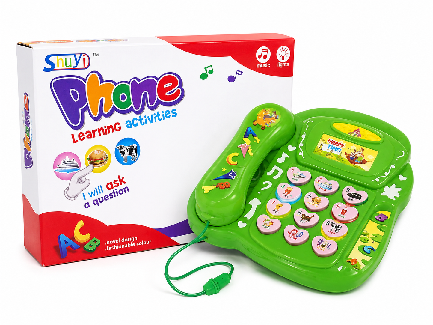 هاتف الأطفال التعليمي Shuyi - Learning Activities Phone