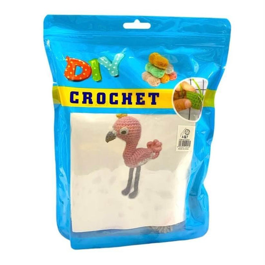 Flamingo Crochet Package with Turorial || مجموعة كروشيه مع فيديو توضيحي شكل فلامنجو - مكتبة اكسبريس الكويت