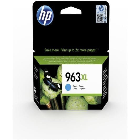 حبر طابعة اتش بي 963 XL سماوي - مكتبة اكسبريس الكويت