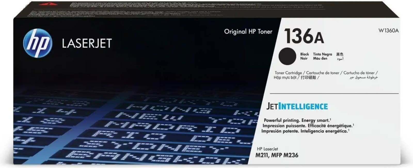 حبر طابعة اتش بي جيت ليزر hp 136 TONER الأصلي - مكتبة اكسبريس الكويت