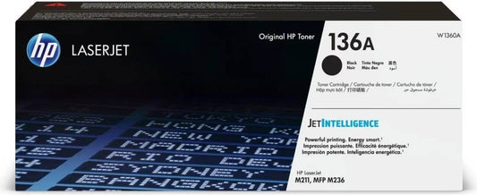 حبر طابعة اتش بي جيت ليزر hp 136 TONER الأصلي - مكتبة اكسبريس الكويت