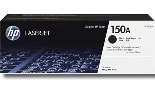حبر طابعة اتش بي جيت ليزر hp 150A اسود الاصلي - مكتبة اكسبريس الكويت