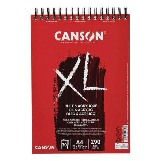 كانسون XL® وسادة ورق أكريليك وزيت 290 جم A4 - مكتبة اكسبريس الكويت