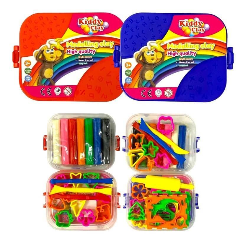 Kiddy Clay Play Dough 7 Colors Offer - مكتبة اكسبريس الكويت