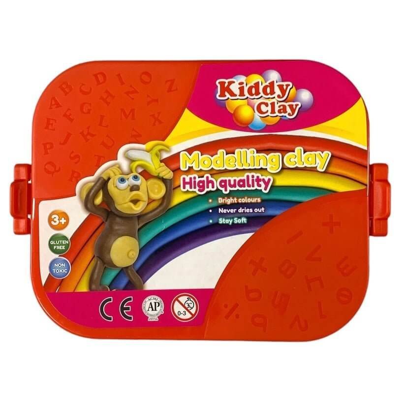 Kiddy Clay Play Dough 7 Colors || طين صلصال ٧ لون كيدي كلاي - مكتبة اكسبريس الكويت