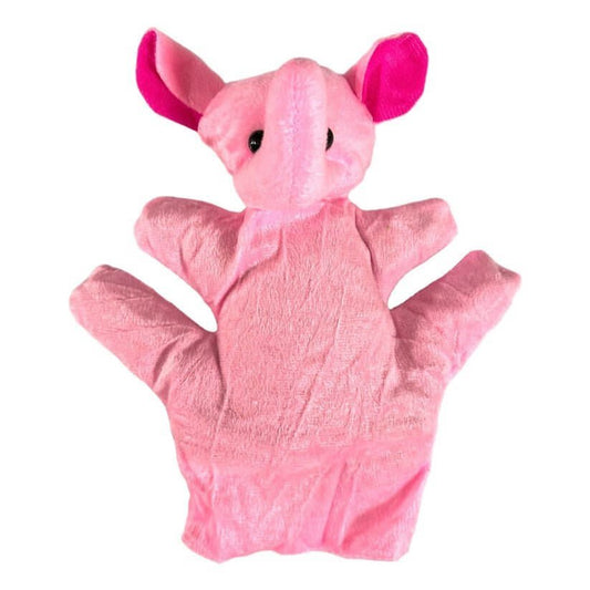 Kids Puppet Pink Elephant || دمى الاطفال الفيل الوردي - مكتبة اكسبريس الكويت