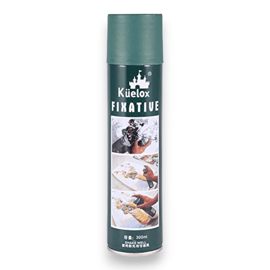 Kuelox Art Fixative || سبراي ورنيش لرسم الفحم والرصاص - مكتبة اكسبريس الكويت