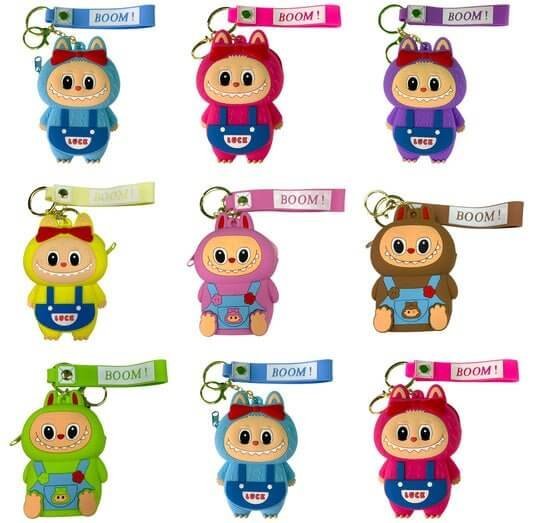 Labubu Keychain Assorted Colors || علاقة مفاتيح لابوبو الوان متنوعة - مكتبة اكسبريس الكويت