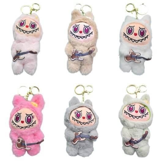 Labubu Keychain Assorted Models || ميدالية لابوبو موديلات متنوعة - مكتبة اكسبريس الكويت