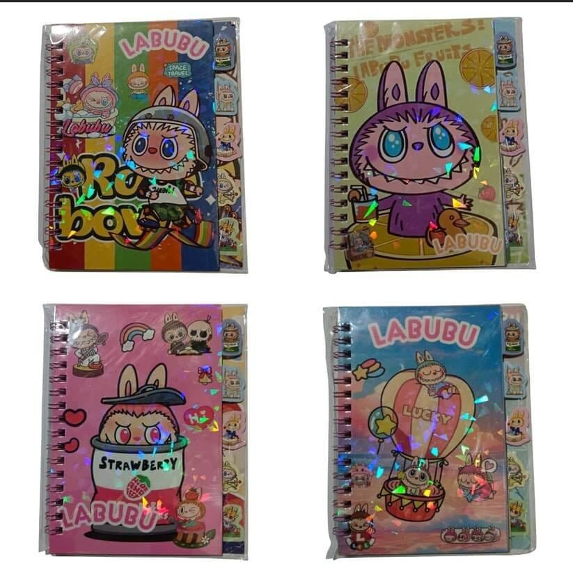 Labubu Sticker Book Assorted Models || دفتر ستيكرات لابوبو موديلات متنوعة - مكتبة اكسبريس الكويت
