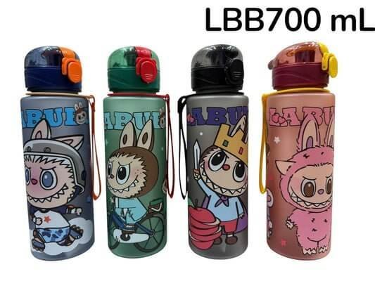 Labubu Water Bottle Assorted Color || مطارة ماء الوان متنوعة لابوبو - مكتبة اكسبريس الكويت