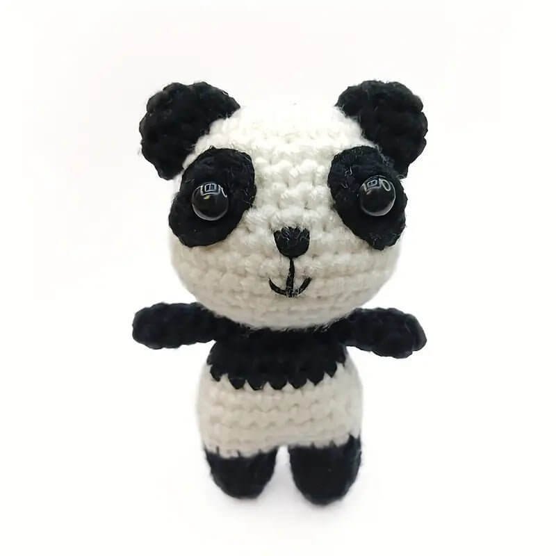 Panda Crochet Package with Turorial || مجموعة كروشيه مع فيديو توضيحي شكل باندا - مكتبة اكسبريس الكويت
