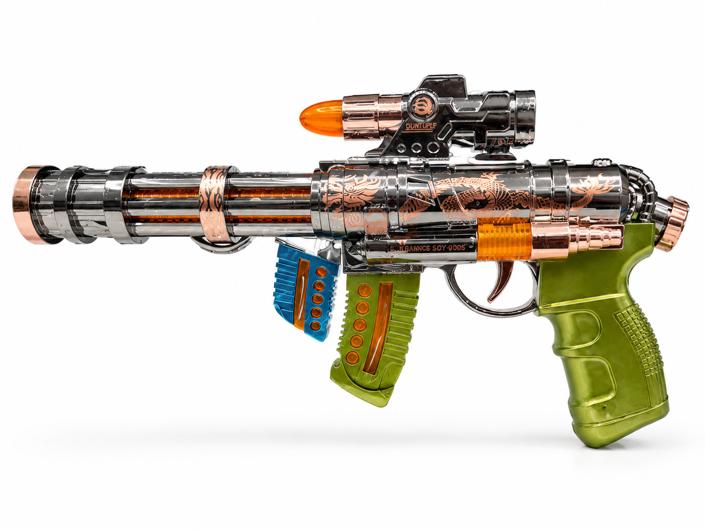 مسدس لعبة إلكتروني مستقبلي للأطفال | Futuristic Electronic Toy Gun for Kids