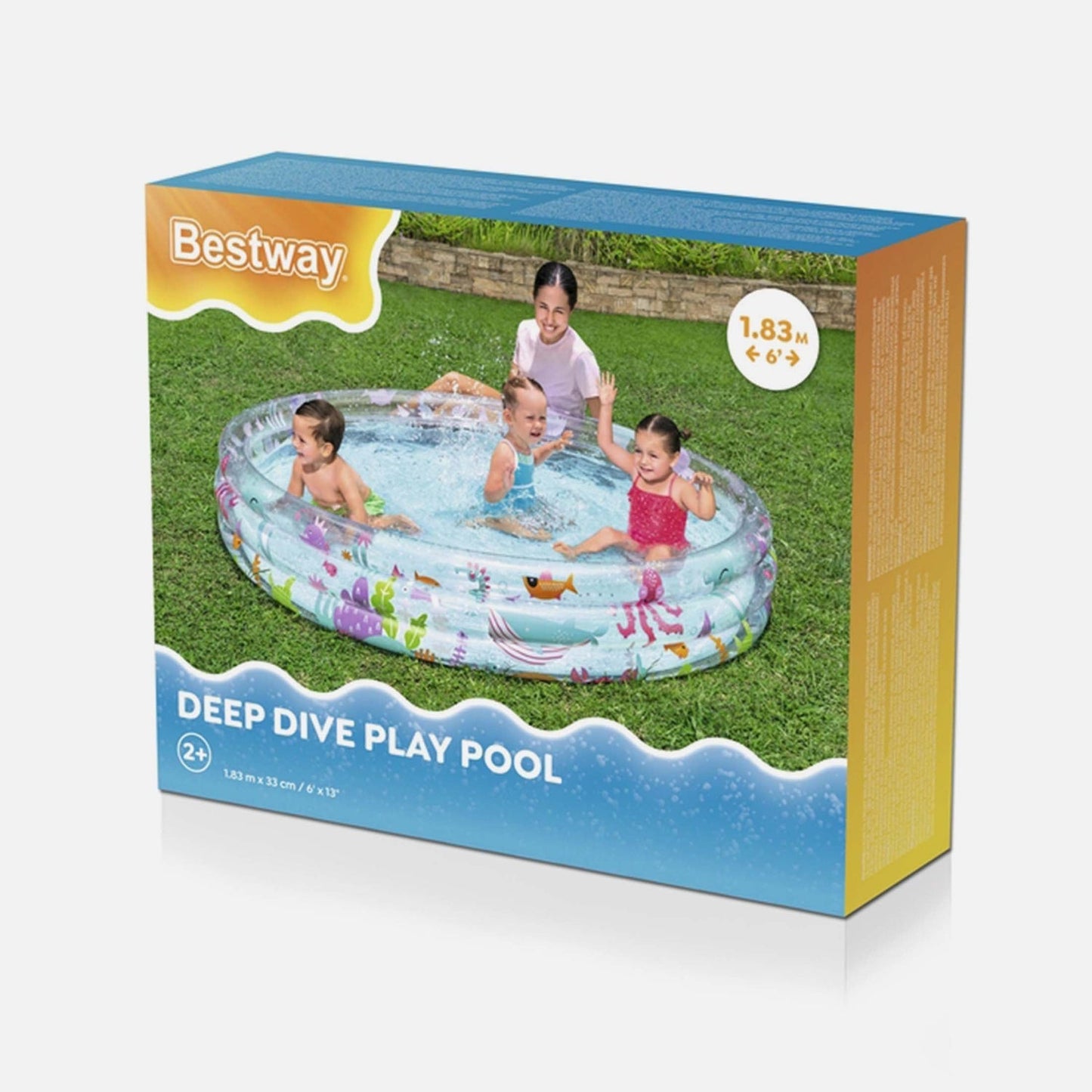 حوض سباحة أعماق البحر للأطفال – Bestway Deep Dive Play Pool