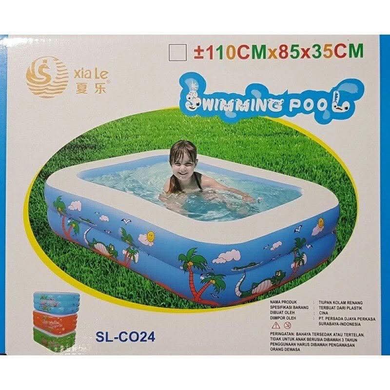 حوض سباحة نفخ جزيرة التمساح العائلي – Tropical Family Inflatable Pool