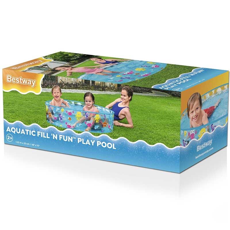 حوض سباحة صلب أكواتيك كائنات البحر – Bestway Aquatic Fill N Fun