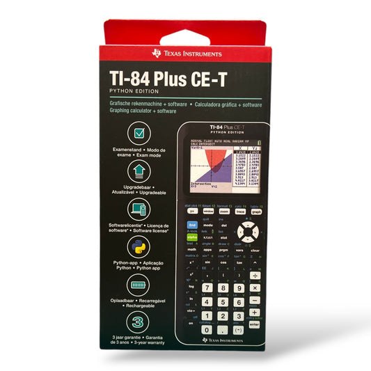 Texas Instruments TI-84 Plus CE-T Python Edition Graphing Calculator