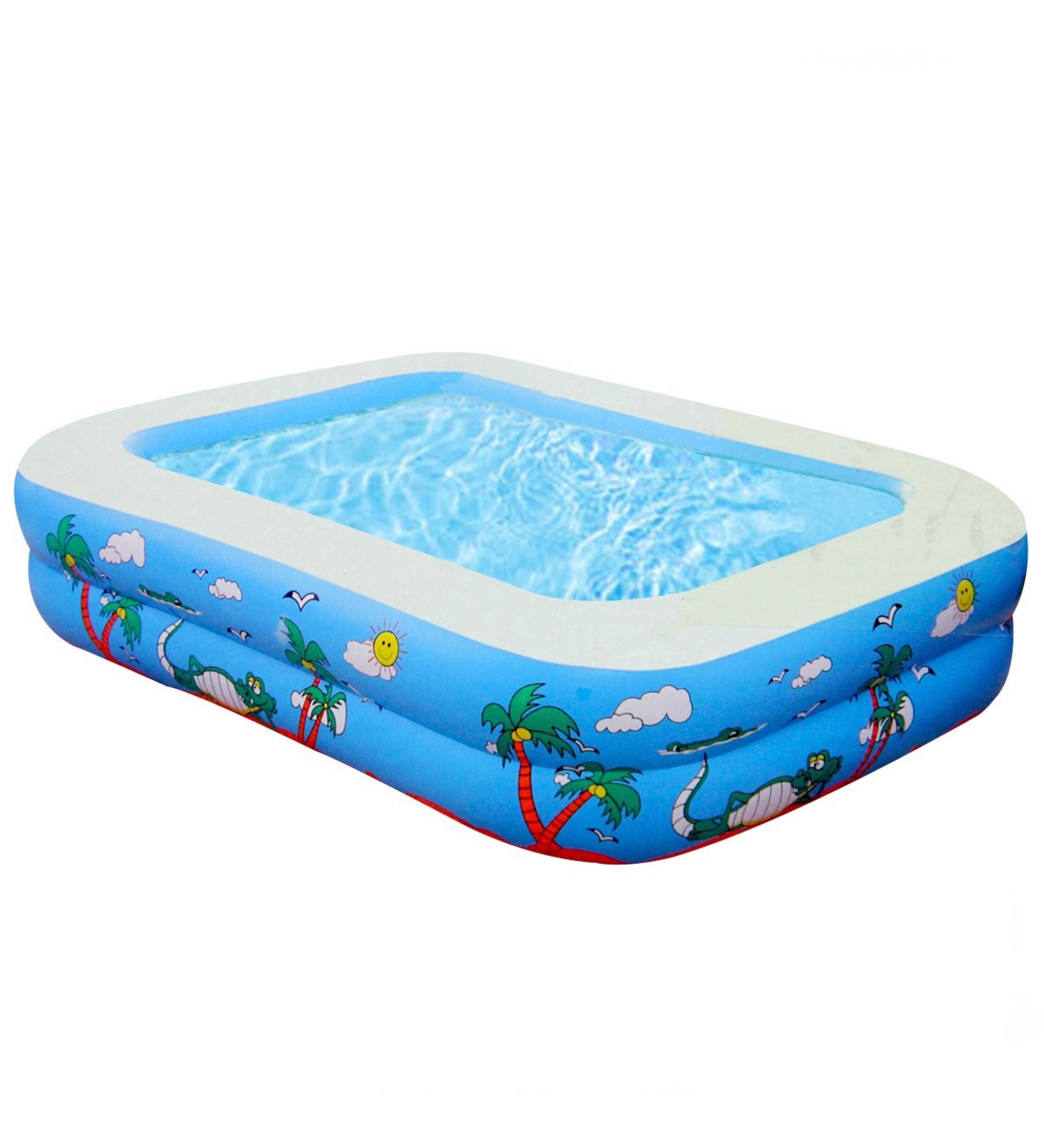 حوض سباحة نفخ جزيرة التمساح العائلي – Tropical Family Inflatable Pool