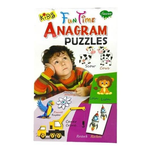 Sawan Kids Fun Time Anagram Puzzle || دفتر نشاطات الاطفال انجليزي اناغرام بازل - مكتبة اكسبريس الكويت