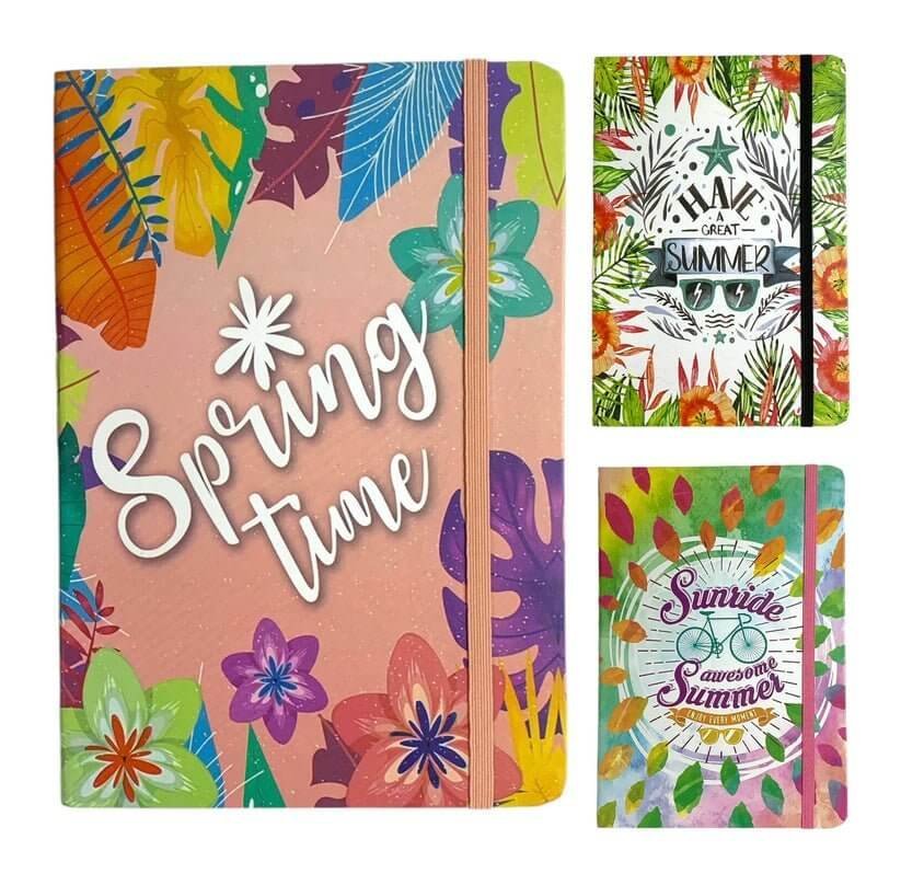 Seasons Printed Notebook 20 x 15 Assorted Models || دفتر مطبوع حجم ١٥*٢٠ موديلات مختلفة الفصول - مكتبة اكسبريس الكويت