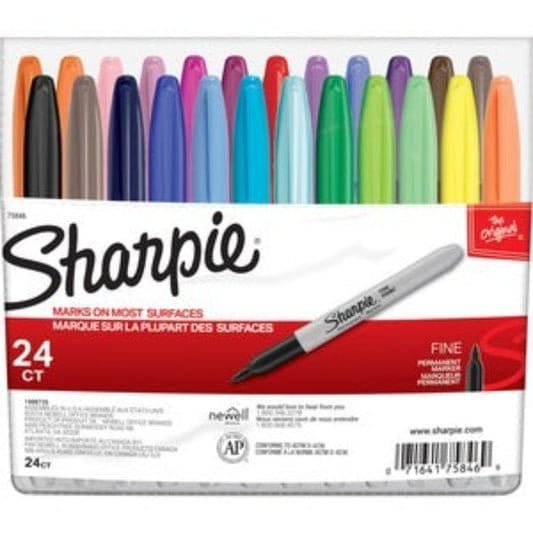 Sharpie 24 Color Marker Color Burst Set || مجموعة الوان ماركرز شاربي 24 لون - مكتبة اكسبريس الكويت