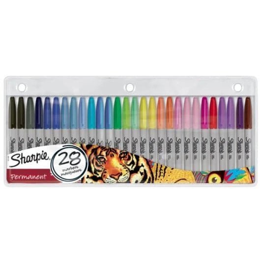 Sharpie 28 Color Marker Set || مجموعة الوان ماركرز شاربي 28 لون - مكتبة اكسبريس الكويت