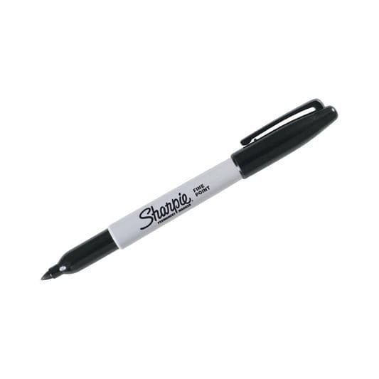 Sharpie Twin Tip Marker Fine & Ultra Fine || قلم شاربي اسود راسين - مكتبة اكسبريس الكويت