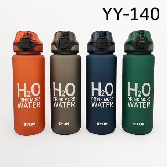 Sport Water Bottle Assorted Color YY - 140 || مطارة ماء الوان متنوعة سبورت - مكتبة اكسبريس الكويت