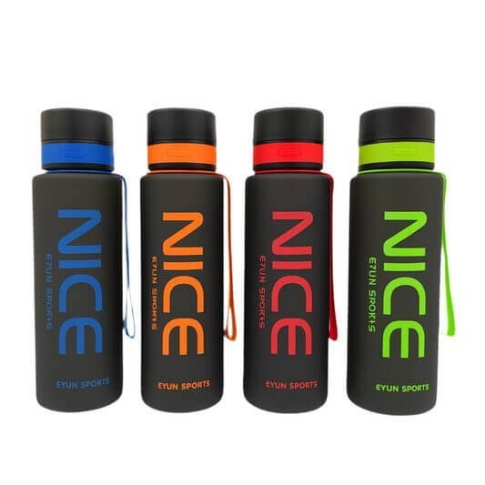 Sport Water Bottle Assorted Color YY - 394 || مطارة ماء الوان متنوعة سبورت - مكتبة اكسبريس الكويت