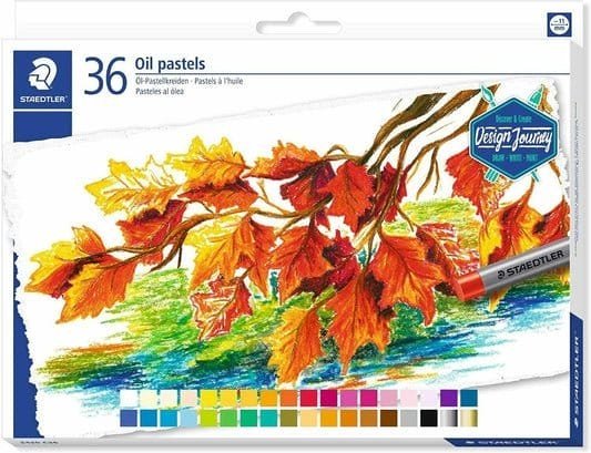 Staedtler 36 Oil Pastels || الوان باستيل زيتية ٣٦ لون ستدلر - مكتبة اكسبريس الكويت