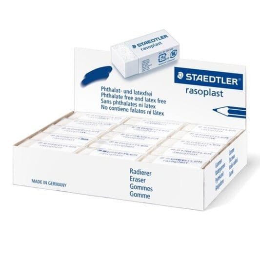 Staedtler Medium Eraser Packet || باكيت محايات ستدلر وسط - مكتبة اكسبريس الكويت