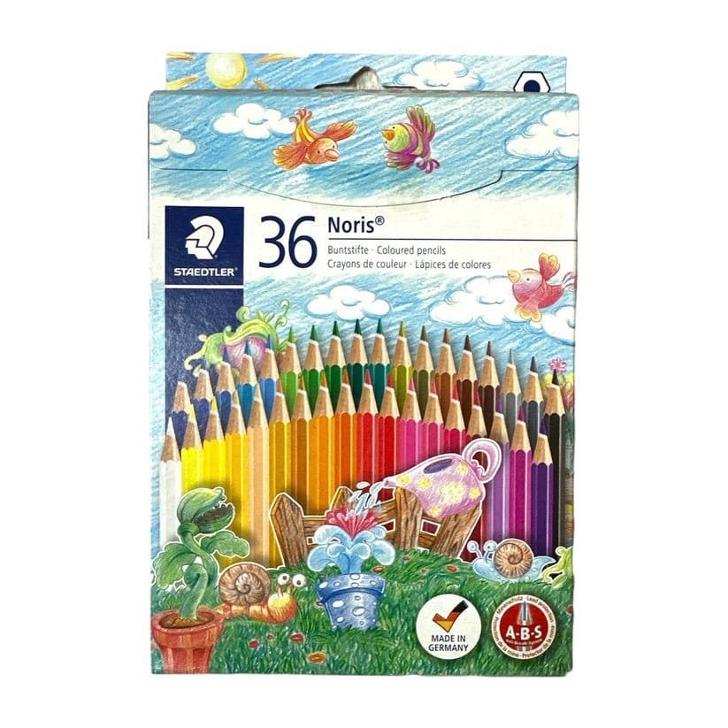 Staedtler Noris 36 Colored Pencils || الوان خشبية ستدلر نوريس ٣٦ لون - مكتبة اكسبريس الكويت