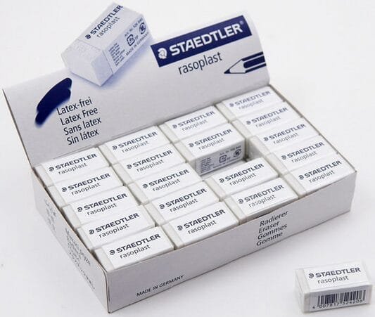 staedtler small eraser packet || باكيت محايات ستدلر صغيره - مكتبة اكسبريس الكويت