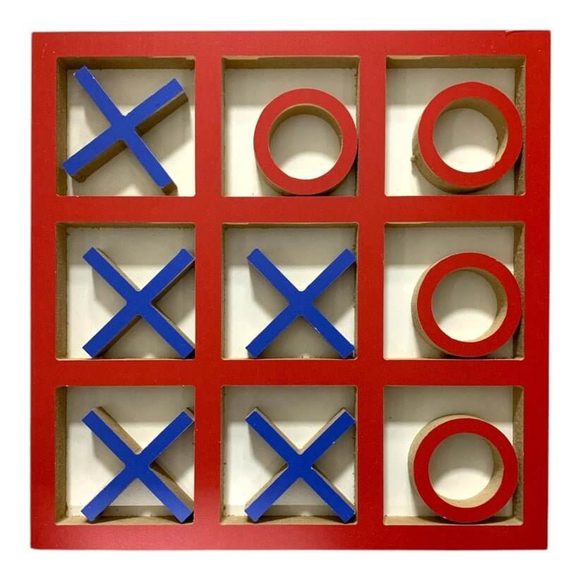 Tik Tak Toe Red Color Board Game || لعبة اكس او لون احمر - مكتبة اكسبريس الكويت