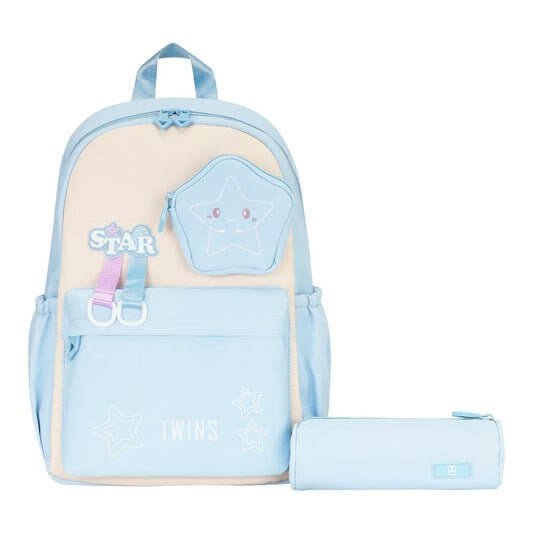 Twins Back to School Backpack Set 2 Pcs  12 || مجموعة العودة الى المدرسة توينز ٢ قطعة جنطة ظهر و مقلمة 12 - مكتبة اكسبريس الكويت