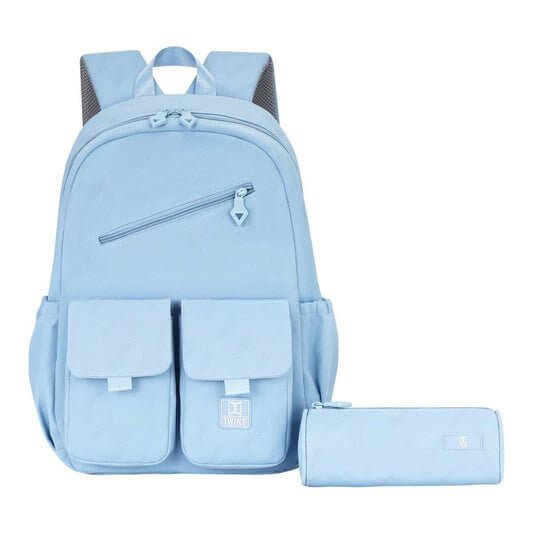 Twins Back to School Backpack Set 2 Pcs  15 || مجموعة العودة الى المدرسة توينز ٢ قطعة جنطة ظهر و مقلمة 15 - مكتبة اكسبريس الكويت
