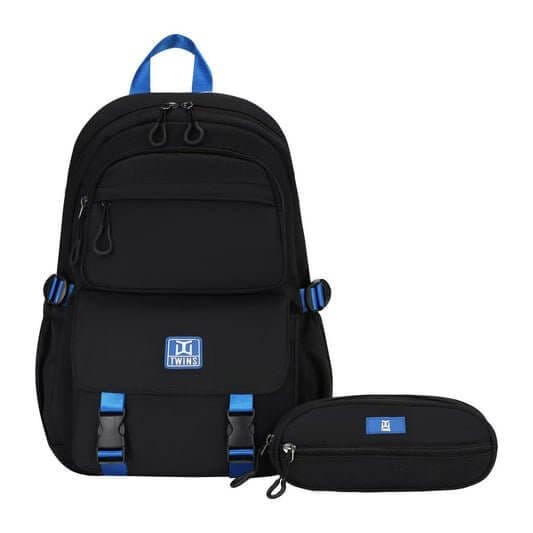 Twins Back to School Backpack Set 2 Pcs  16 || مجموعة العودة الى المدرسة توينز ٢ قطعة جنطة ظهر و مقلمة 16 - مكتبة اكسبريس الكويت