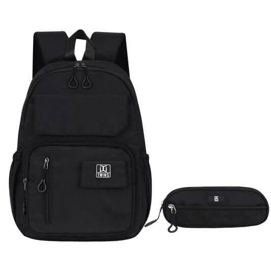 Twins Back to School Backpack Set 2 Pcs  24 || مجموعة العودة الى المدرسة توينز ٢ قطعة جنطة ظهر و مقلمة 24 - مكتبة اكسبريس الكويت