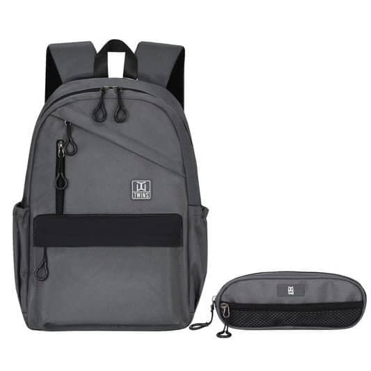 Twins Back to School Backpack Set 2 Pcs  27 || مجموعة العودة الى المدرسة توينز ٢ قطعة جنطة ظهر و مقلمة 27 - مكتبة اكسبريس الكويت