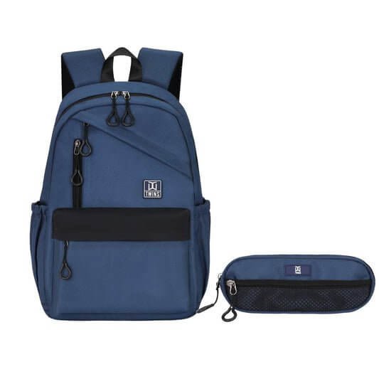 Twins Back to School Backpack Set 2 Pcs  28 || مجموعة العودة الى المدرسة توينز ٢ قطعة جنطة ظهر و مقلمة 28 - مكتبة اكسبريس الكويت