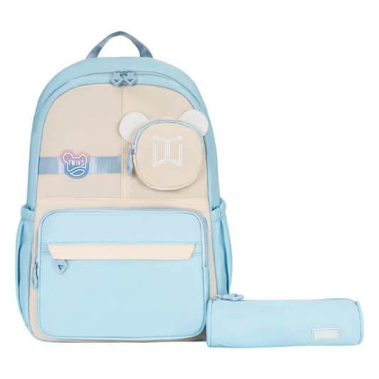 Twins Back to School Backpack Set 2 Pcs 4 || مجموعة العودة الى المدرسة توينز ٢ قطعة جنطة ظهر و مقلمة 4 - مكتبة اكسبريس الكويت