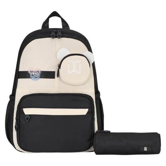 Twins Back to School Backpack Set 2 Pcs 5 || مجموعة العودة الى المدرسة توينز ٢ قطعة جنطة ظهر و مقلمة 5 - مكتبة اكسبريس الكويت