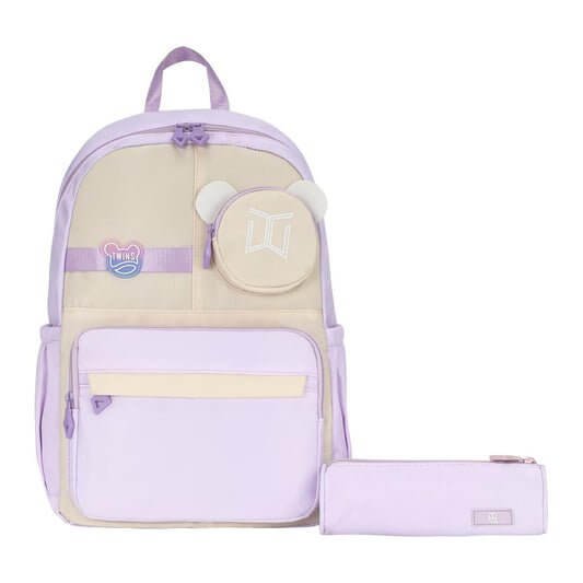 Twins Back to School Backpack Set 2 Pcs 6 || مجموعة العودة الى المدرسة توينز ٢ قطعة جنطة ظهر و مقلمة 6 - مكتبة اكسبريس الكويت