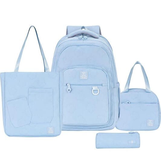 Twins Back to School Backpack Set 4 Pcs || مجموعة العودة الى المدرسة طقم ٤ قطع جنطة طهر و مقلمة و شنطة اكل و حقيبة رياضة 21 - مكتبة اكسبريس الكويت