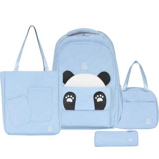 Twins Back to School Backpack Set 4 Pcs || مجموعة العودة الى المدرسة طقم ٤ قطع جنطة طهر و مقلمة و شنطة اكل و حقيبة رياضة 23 - مكتبة اكسبريس الكويت